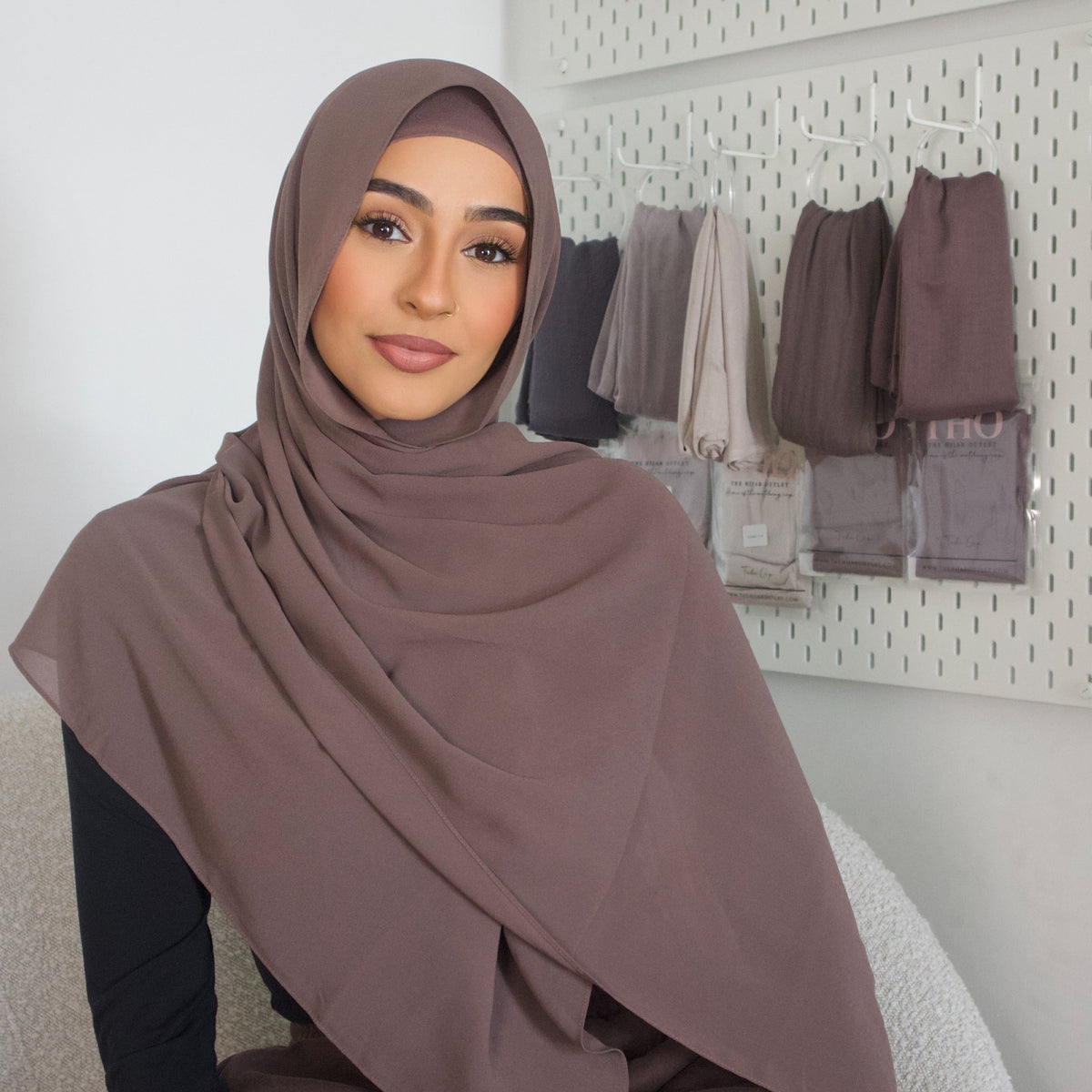 Ash Hijab - Chiffon