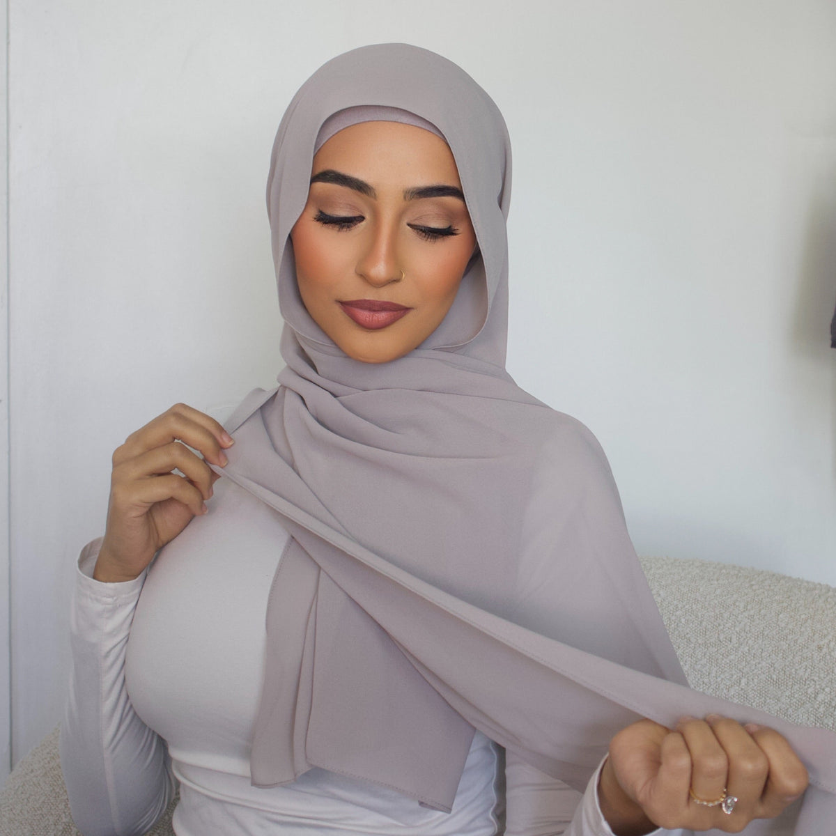 Pebble Hijab - Chiffon