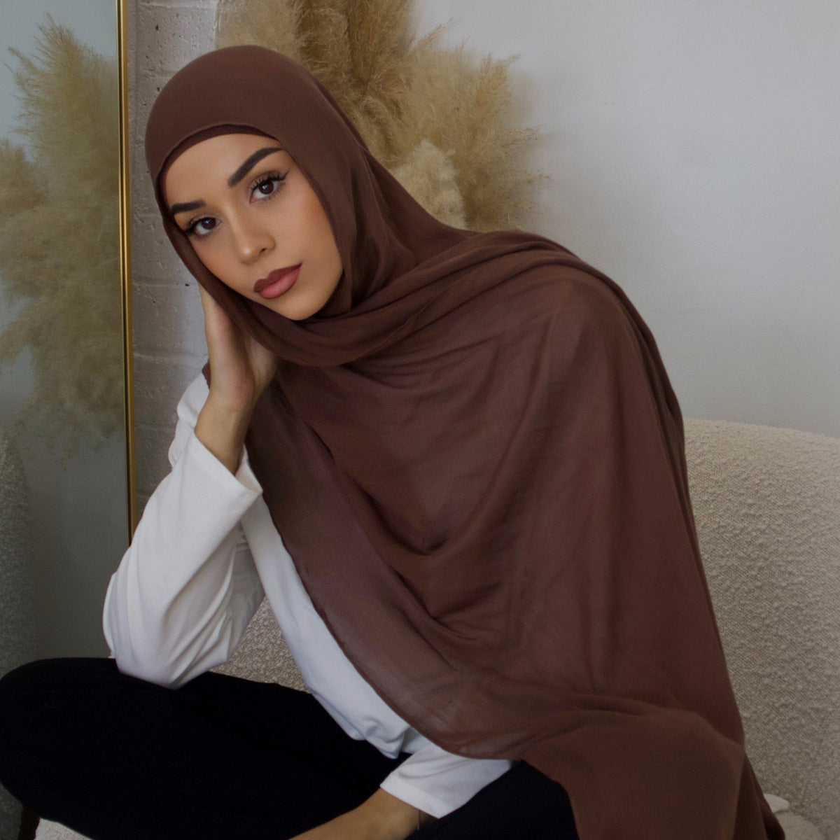 Walnut Hijab - Modal