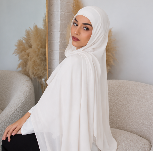 Ivory Hijab - Modal