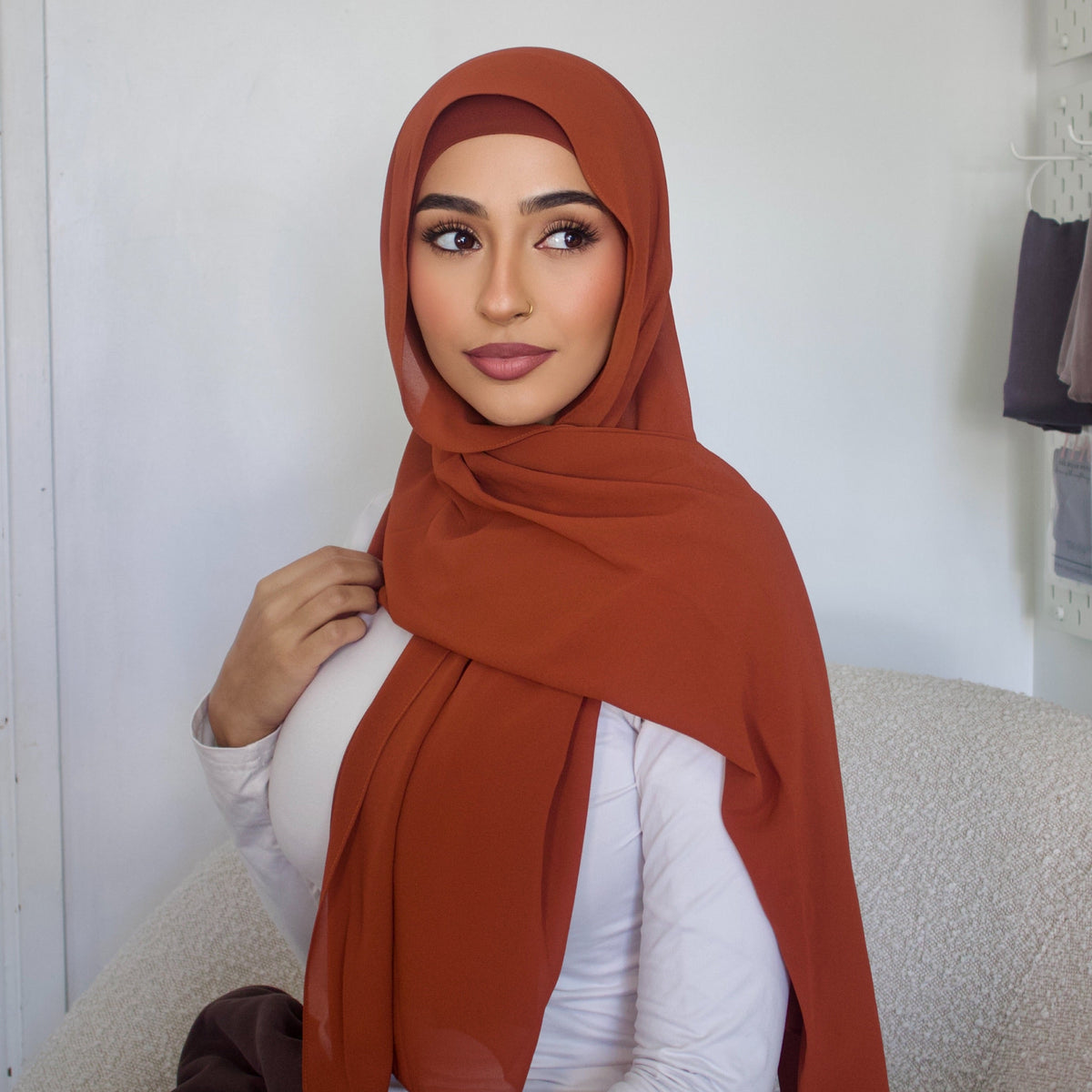 Ginger Hijab - Chiffon