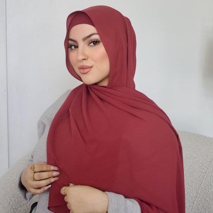 Lipstick Hijab - Chiffon