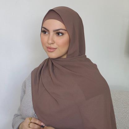 Nutmeg Hijab - Chiffon
