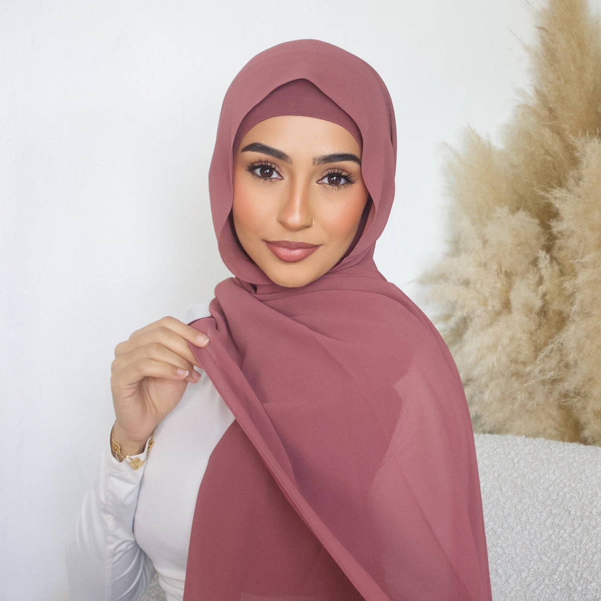 Rosewood Hijab - Chiffon