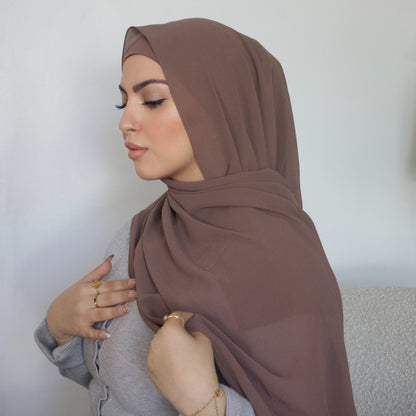 Nutmeg Hijab - Chiffon