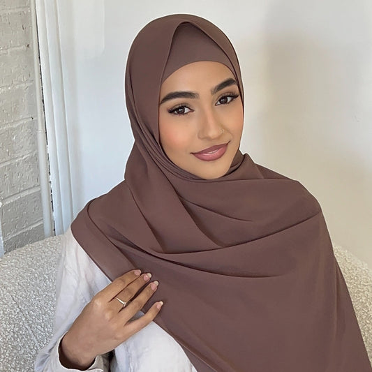 Nutmeg Hijab - Chiffon