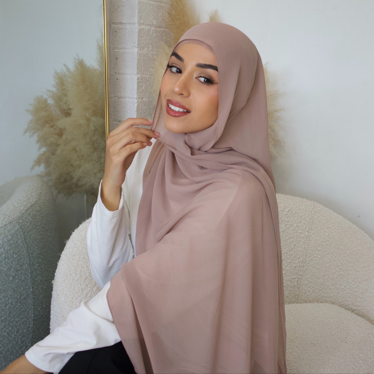Truffle Hijab - Chiffon