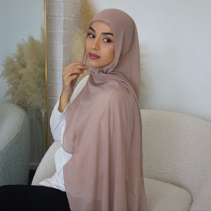 Truffle Hijab - Chiffon
