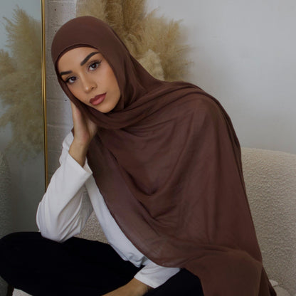 Walnut Hijab - Modal