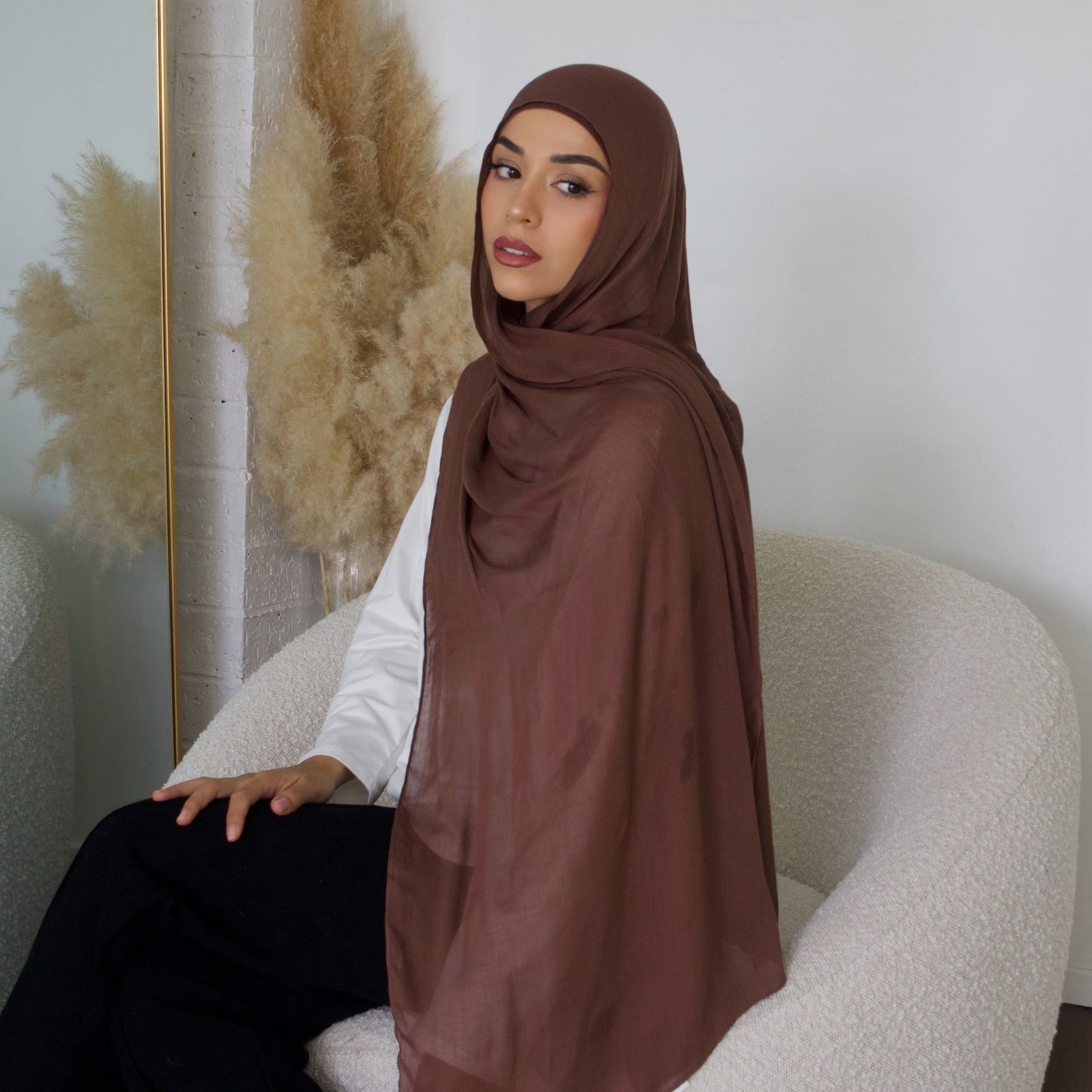 Walnut Hijab - Modal