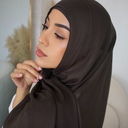 Charcoal Hijab - Modal