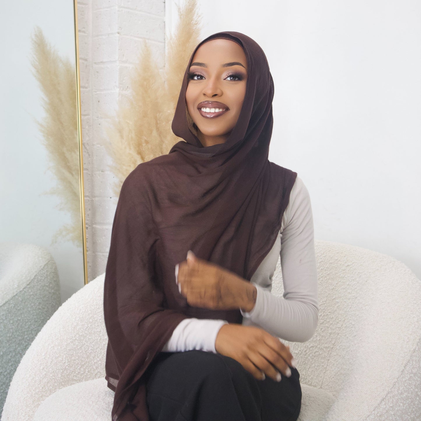 Chocolate Hijab - Modal