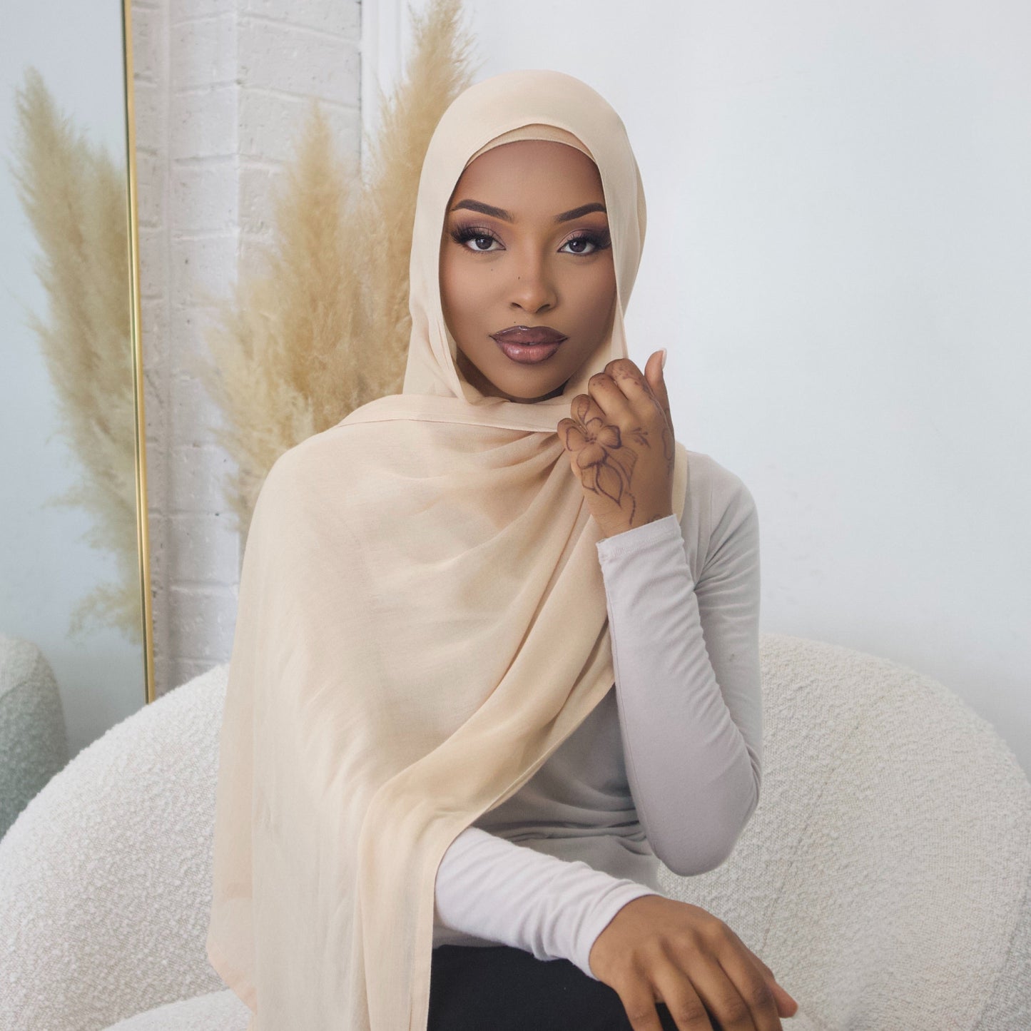 Wheat Hijab - Modal