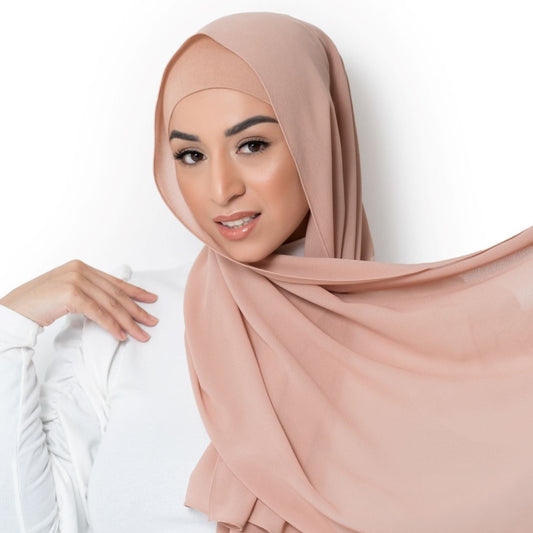 Camel Hijab - Chiffon