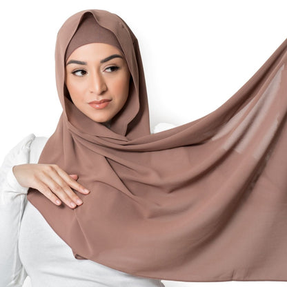 Nutmeg Hijab - Chiffon